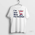 Officials Trendy Im Just Here For Scampi Jacksonville Jumbo Shrimp Shirt Sweater Unisex , , , Long Sleeve Tee