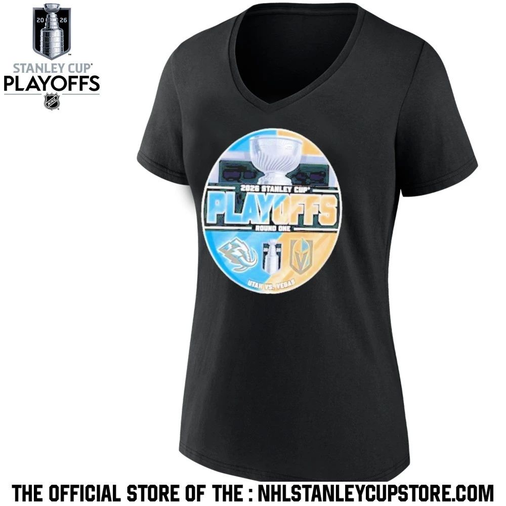 Vegas Golden Knights vs Utah Mammoth 2026 Stanley Cup Playoffs Round One Shirt Unisex , , , Long Sleeve Tee