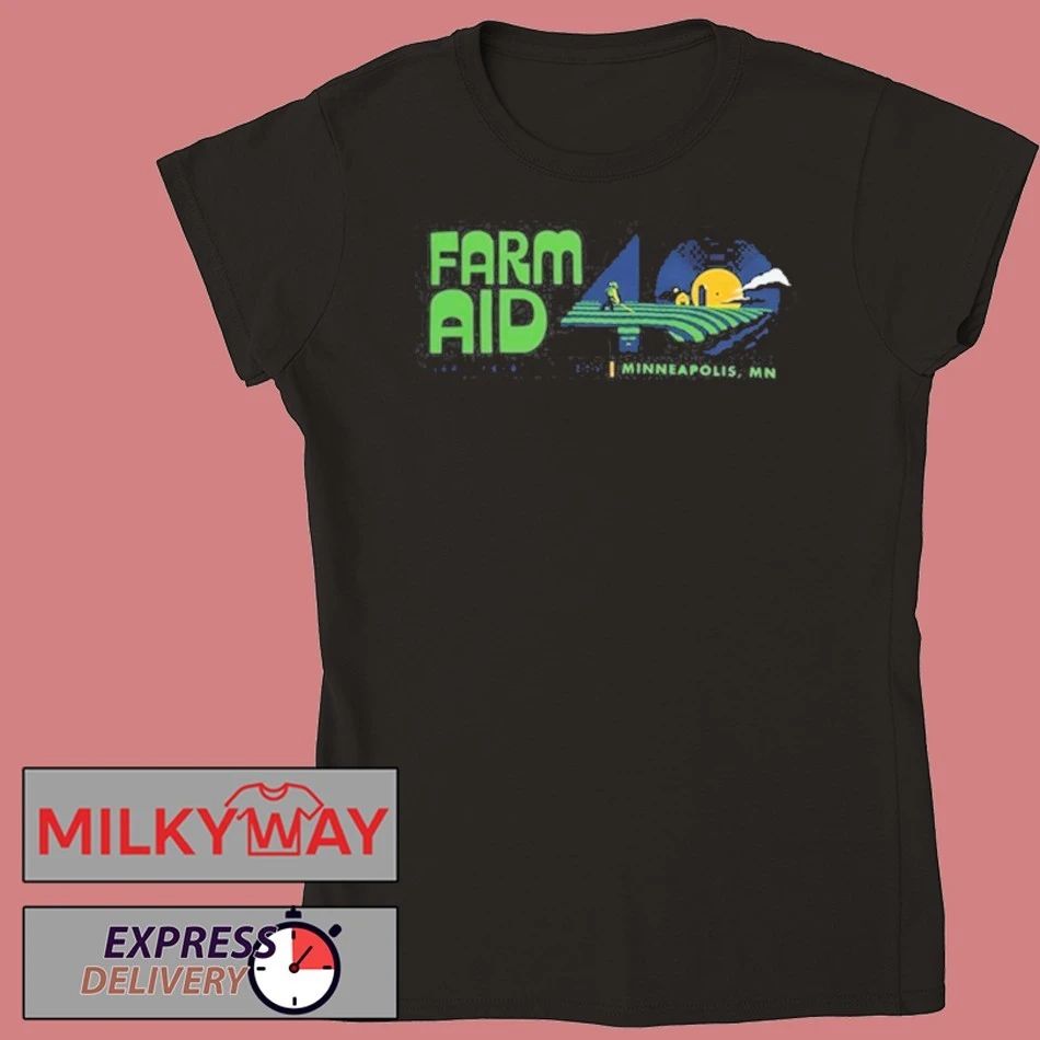 Farm Aid 40 Festival Logo Unisex , , , Long Sleeve Tee