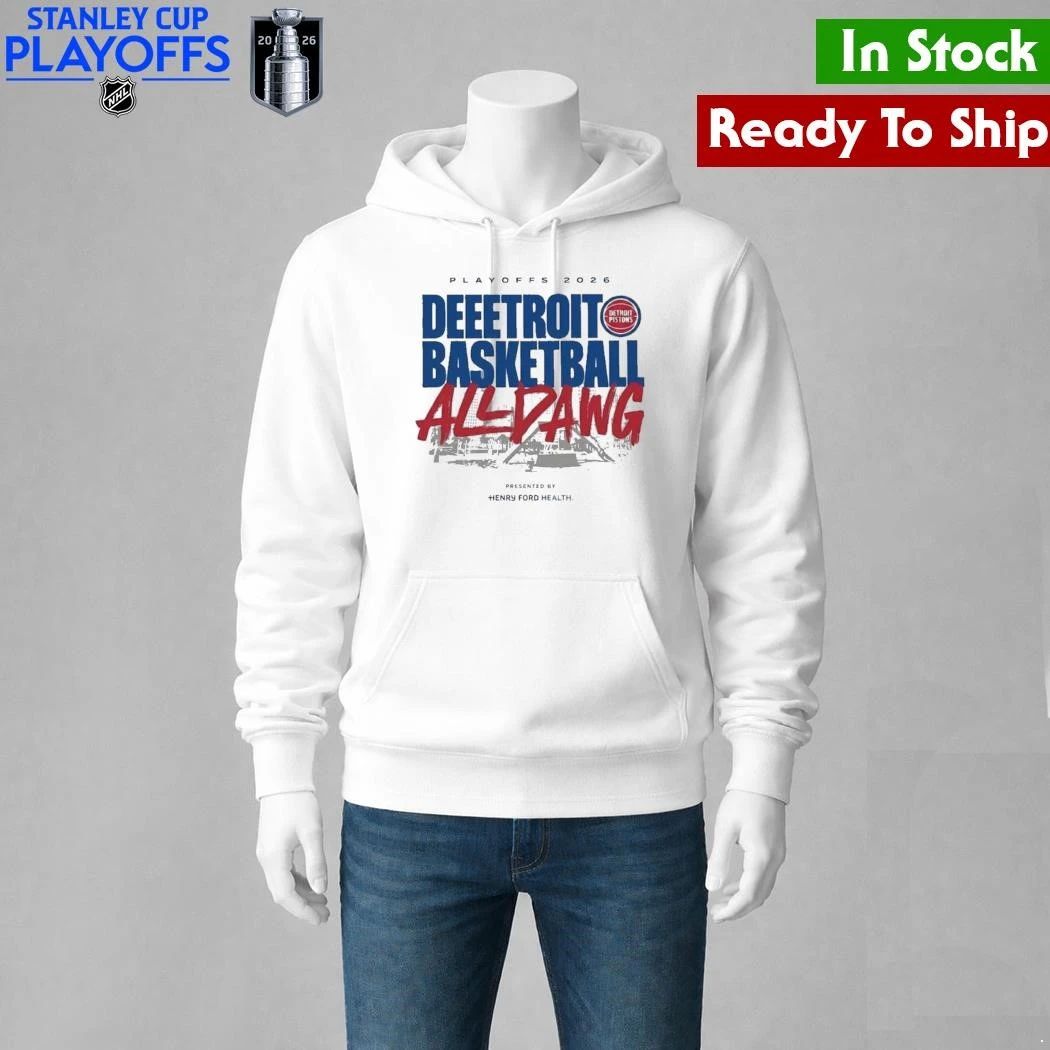 Detroit Pistons 2026 Playoffs Deeetroit Basketball All Dawg Shirt Unisex , , , Long Sleeve Tee