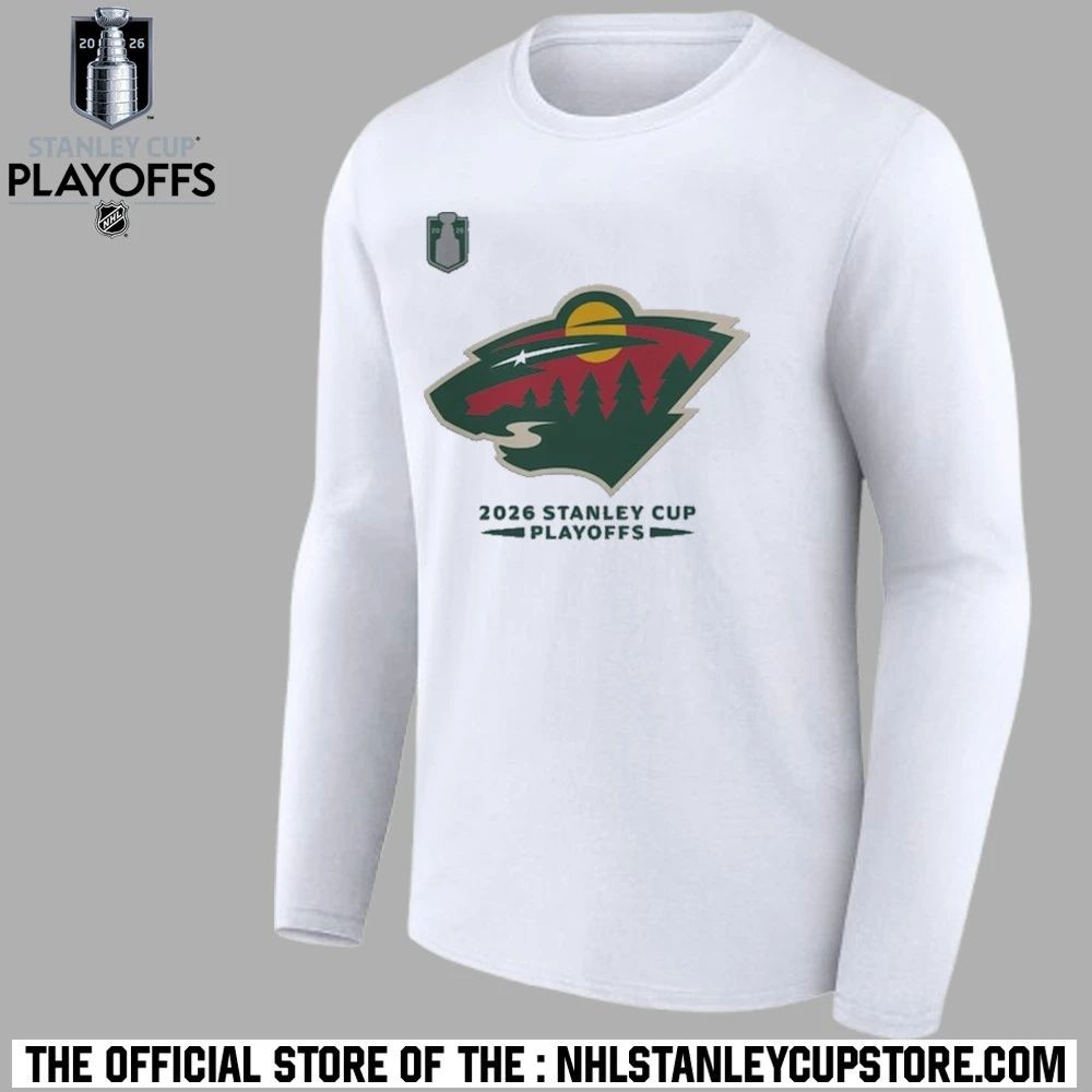Minnesota Wild 2026 Stanley Cup Playoffs Authentic Pro Rink Performance Shirt Unisex , , , Long Sleeve Tee