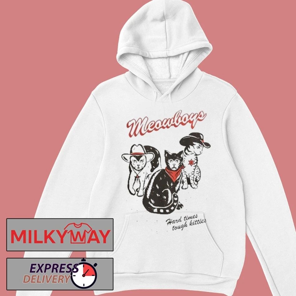 Meowboys Shirt Unisex , , , Long Sleeve Tee