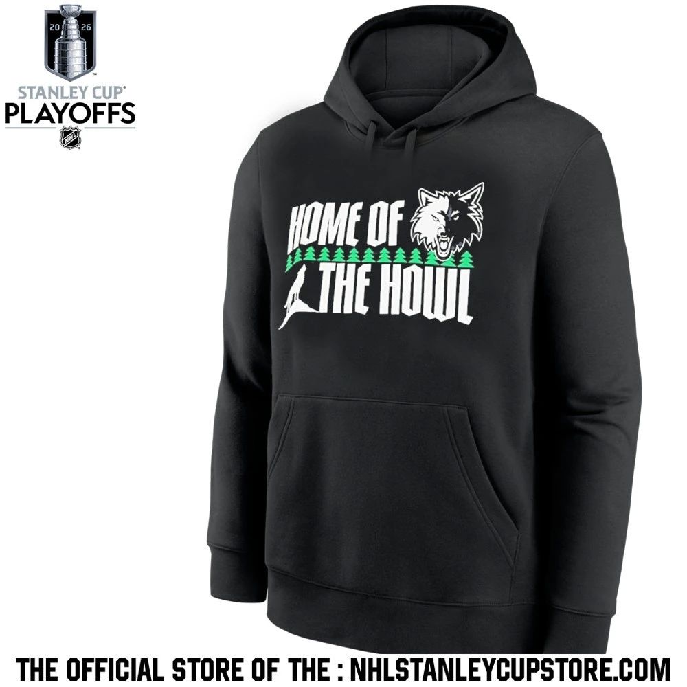 Home Of The Howl Minnesota Timberwolves Basketball 2026 Nhl Shirt Unisex , , , Long Sleeve Tee