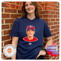 Georgia Bulldogs Ty Peeples portrait shirt