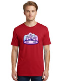 Ghosts-Drinking-Coffee Mens Graphic Tee, 100% Cotton, Casual Summer Wear Unisex , , , Long Sleeve Tee