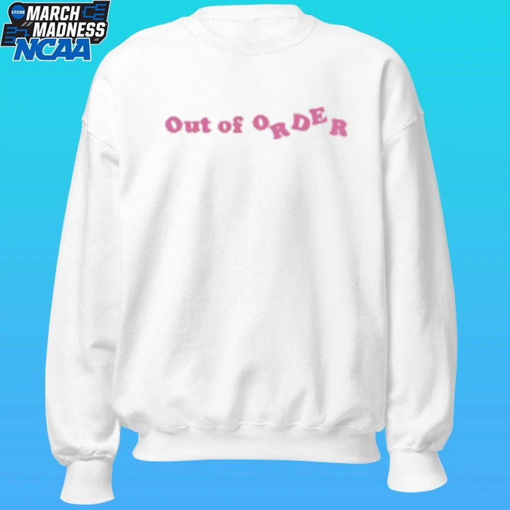 Adwoa Aboah Wearing Out Of Order Shirt Unisex , , , Long Sleeve Tee
