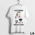 Original King Gizzard And The Lizard Wizard I Just Wanna Gizzard For Gods Sake 2025 Unisex , , , Long Sleeve Tee