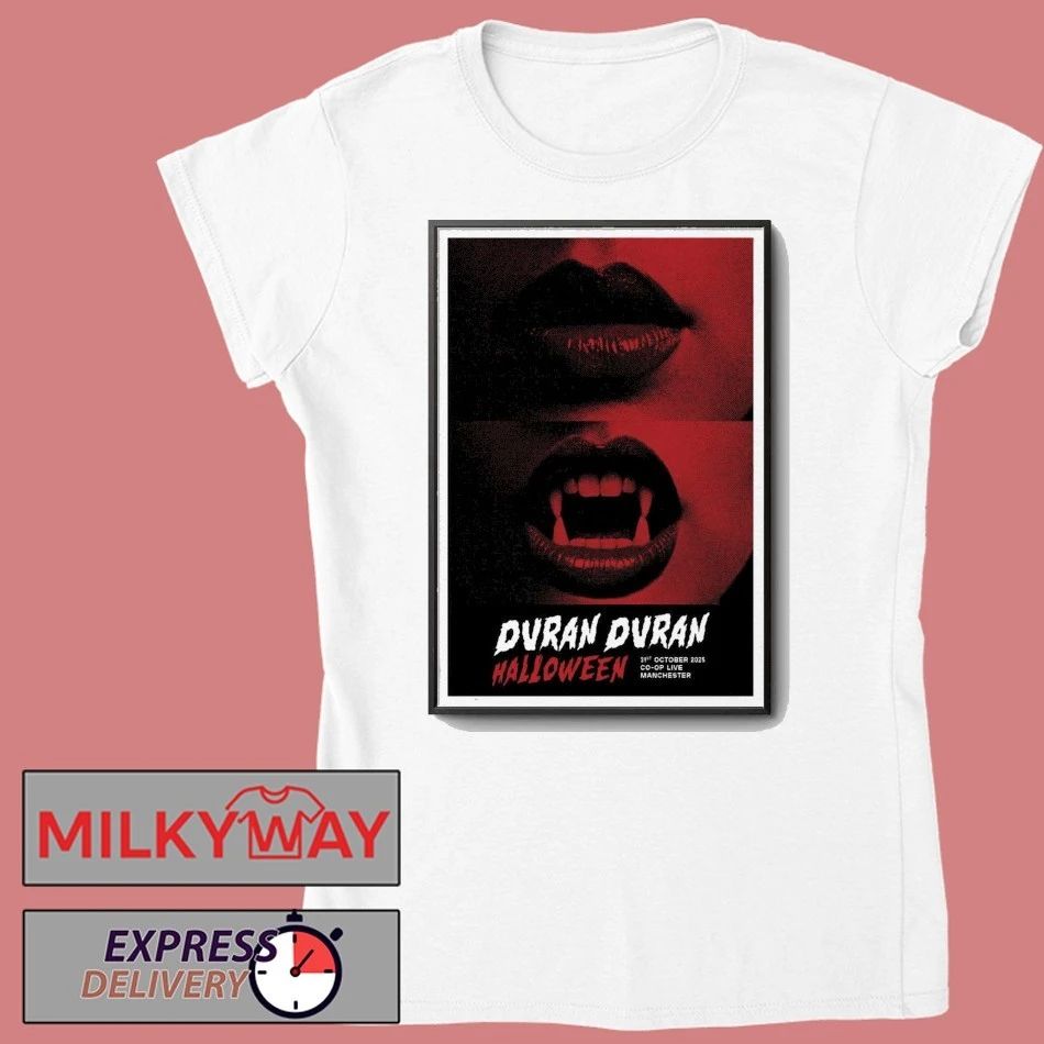 Duran Duran October 31 2025 Concert Poster shirt Unisex , , , Long Sleeve Tee