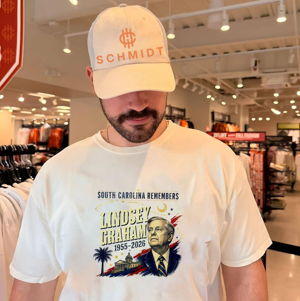 Lindsey Graham South Carolina Remembers 1955-2026 Tribute shirt