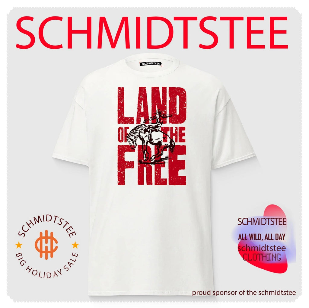 Land of the Free Cowboy shirt