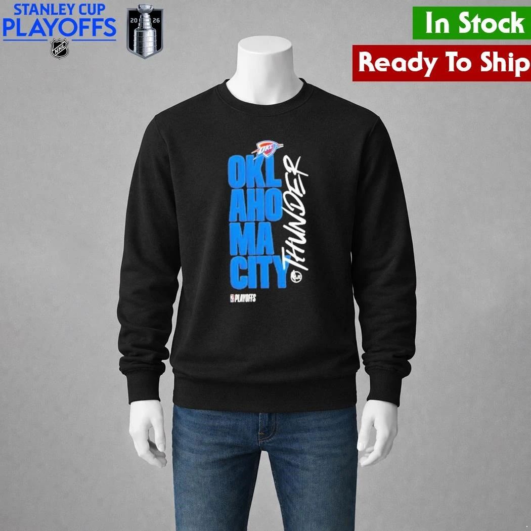 Oklahoma City Thunder Basketball NBA Playoffs Shirt Unisex , , , Long Sleeve Tee
