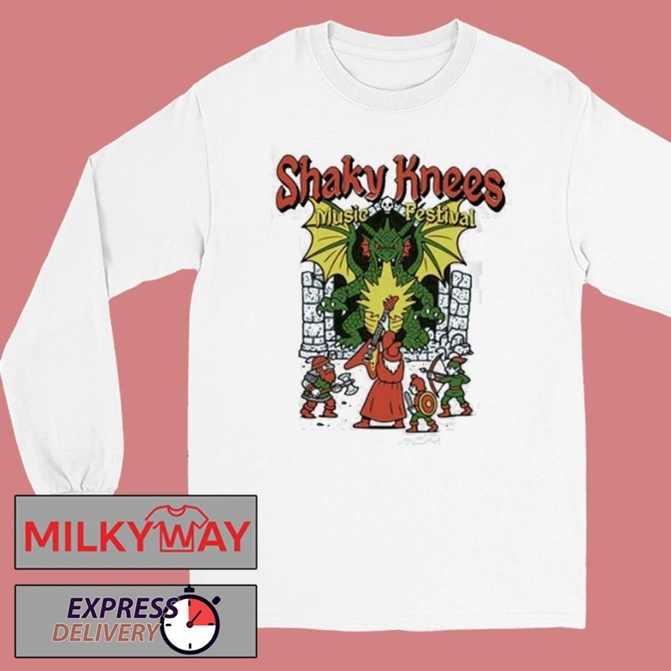 Shaky Knees Festival Dragon Raglan Lineup Tee September 19 21 2025 In Piedmont Park Atlanta shirt