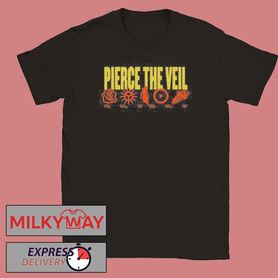 Pierce The Veil I Can’t Hear You World Tour 2025 shirt Unisex , , , Long Sleeve Tee