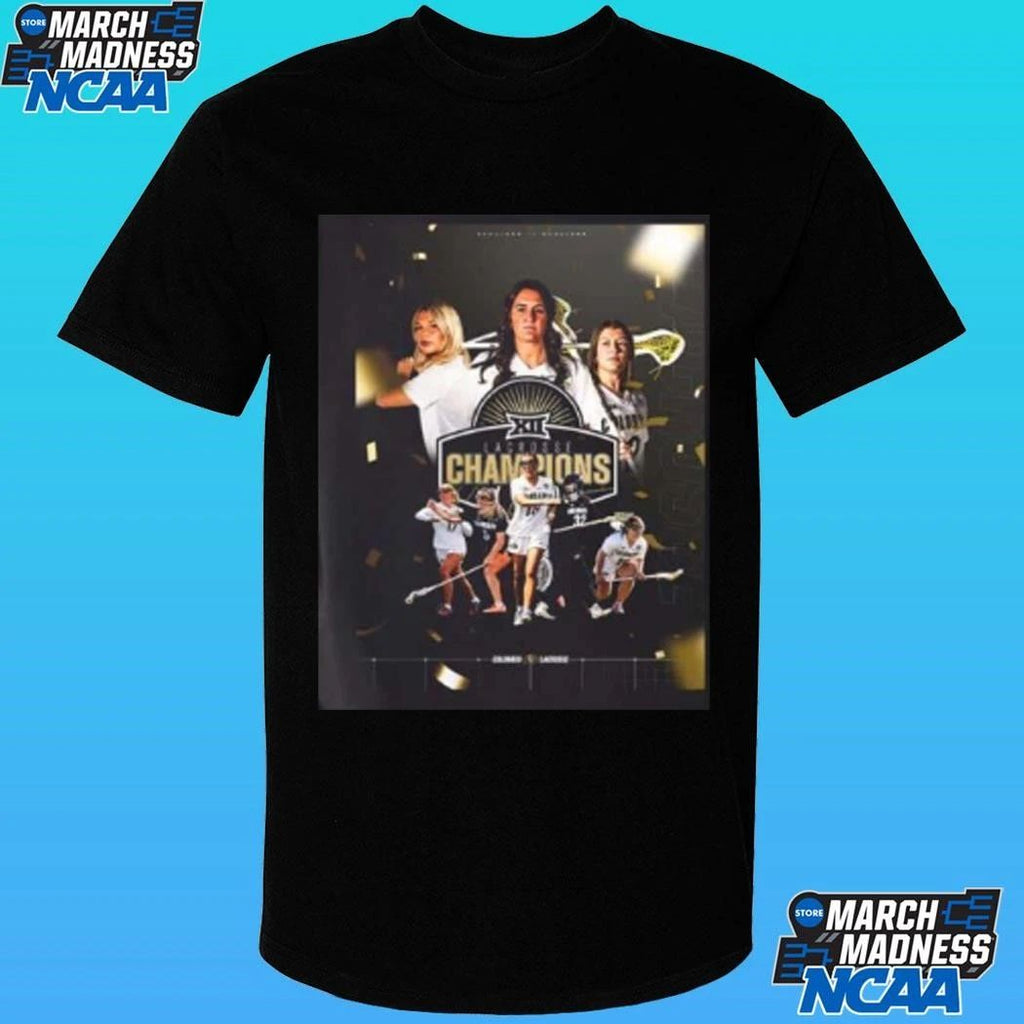 Congrats Colorado Buffaloes Lacrosse To The Champions Big 12 Tournament Shirt Unisex , , , Long Sleeve Tee