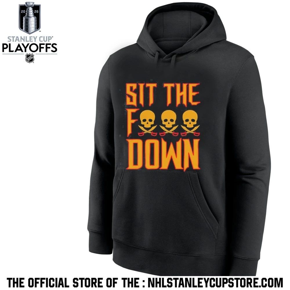 AJ Burnett Sit The F Down Shirt Unisex , , , Long Sleeve Tee