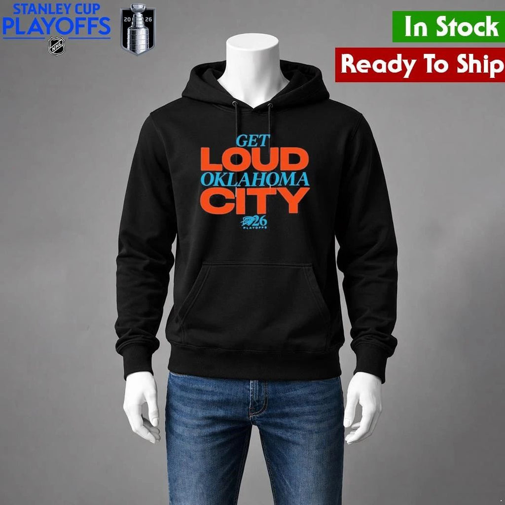 Get Loud Oklahoma City Thunder Shirt Unisex , , , Long Sleeve Tee