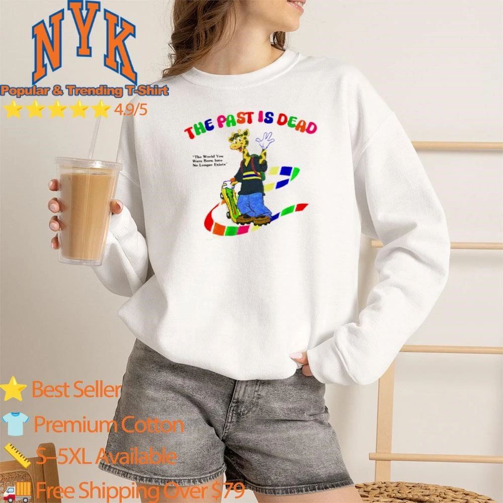 Toys R Us Geoffrey Giraffe The Past Is Dead Retro Skateboard Shirt