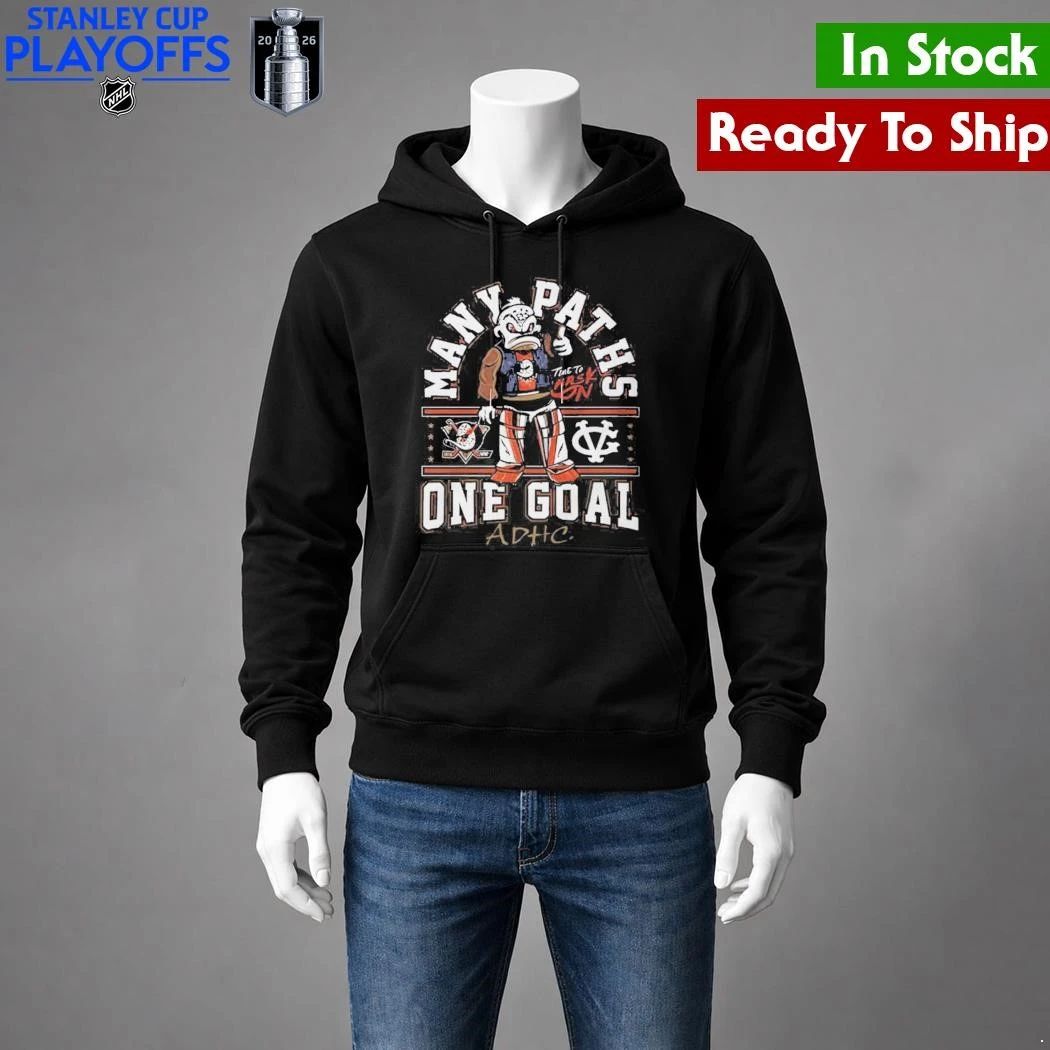 Ducks Many Paths One Goal ADHC Shirt Unisex , , , Long Sleeve Tee