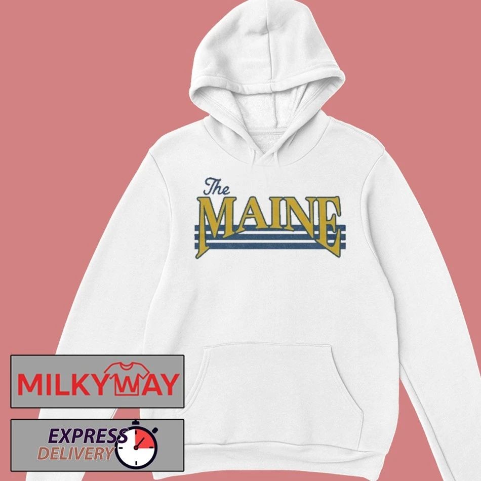 The Maine Retro Shirt Unisex , , , Long Sleeve Tee