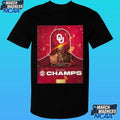 2026 Softball Champions Oklahoma Sooners 2026 Sec Regular Season Champions Black Shirt Unisex , , , Long Sleeve Tee