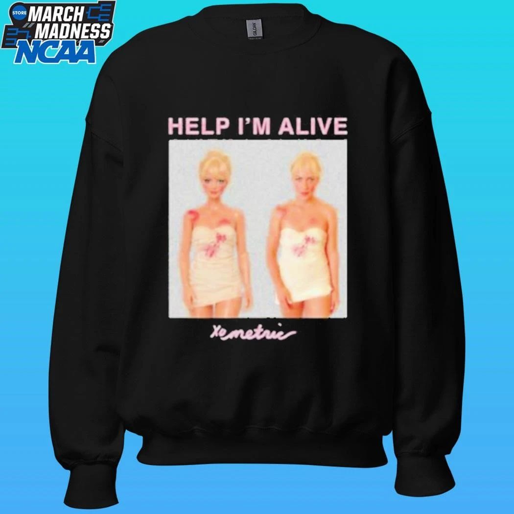 Metric Diy Vs Ai Help I’m Alive Shirt Unisex , , , Long Sleeve Tee