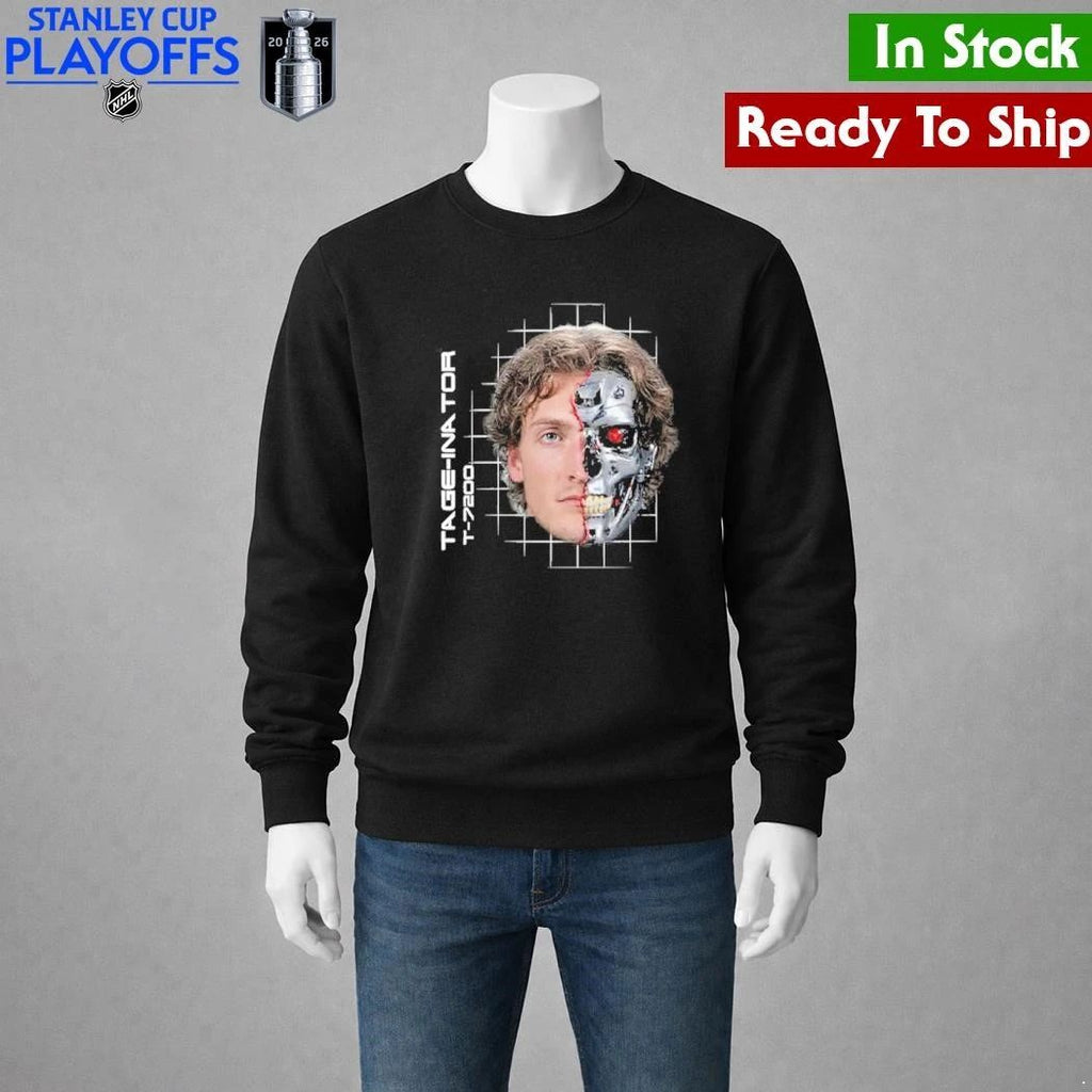 Tage-Inator T-7200 Tage Thompson The Terminator Shirt Unisex , , , Long Sleeve Tee
