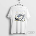 Officials Chase Elliott Ice Blue Racing Signature T Shirts Unisex , , , Long Sleeve Tee