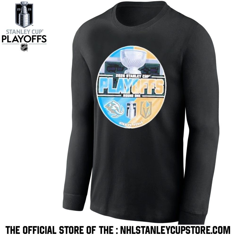 Vegas Golden Knights vs Utah Mammoth 2026 Stanley Cup Playoffs Round One Shirt Unisex , , , Long Sleeve Tee
