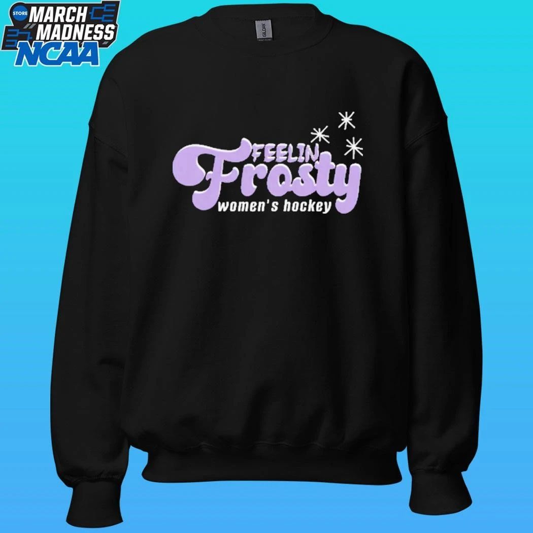 Feelin’ Frosty Women’s Hockey Shirt Unisex , , , Long Sleeve Tee