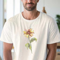 Boho Floral Watercolor Flower Comfort Tee Shirt Aesthetic Gift Unisex , , , Long Sleeve Tee