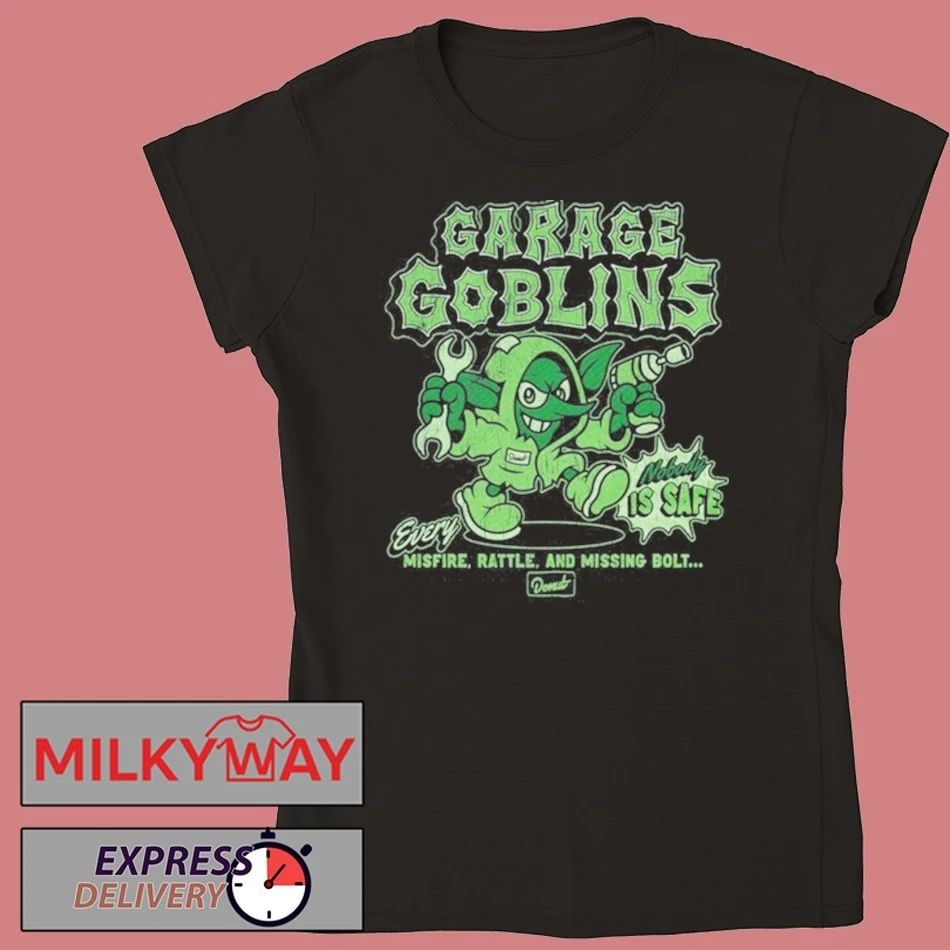 Donut Garage Goblins Unisex , , , Long Sleeve Tee