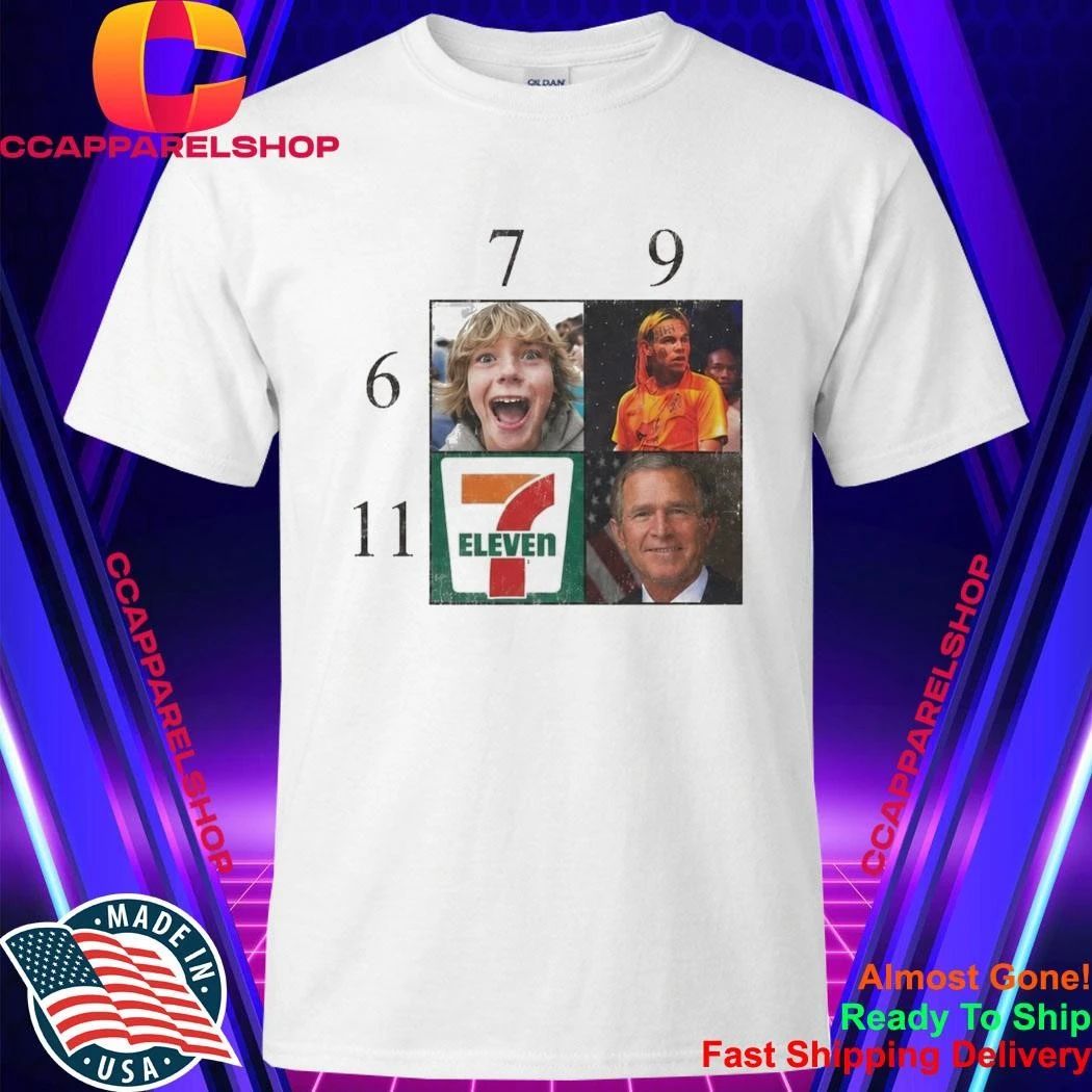 67911 6ix9ine George W. Bush Shirt