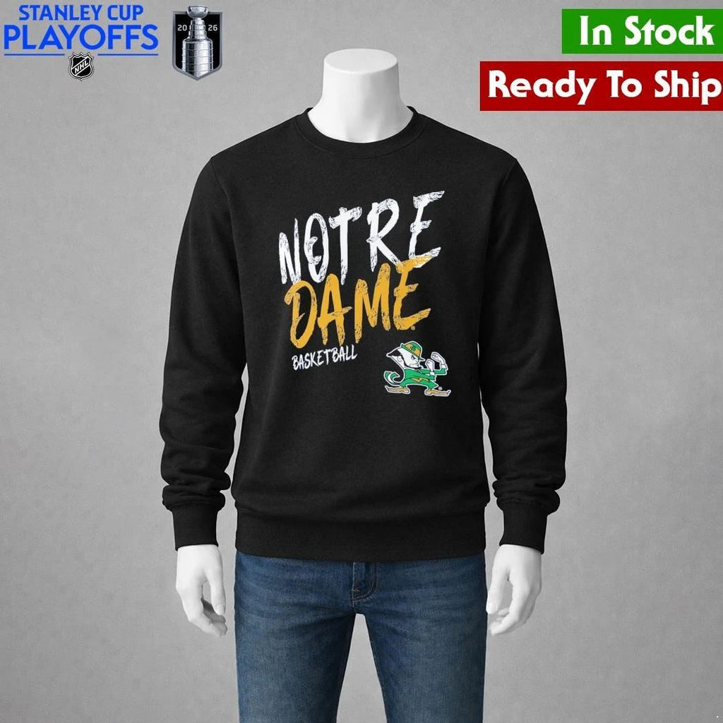 Notre Dame Fighting Irish Hustle Personalized Name Unisex , , , Long Sleeve Tee