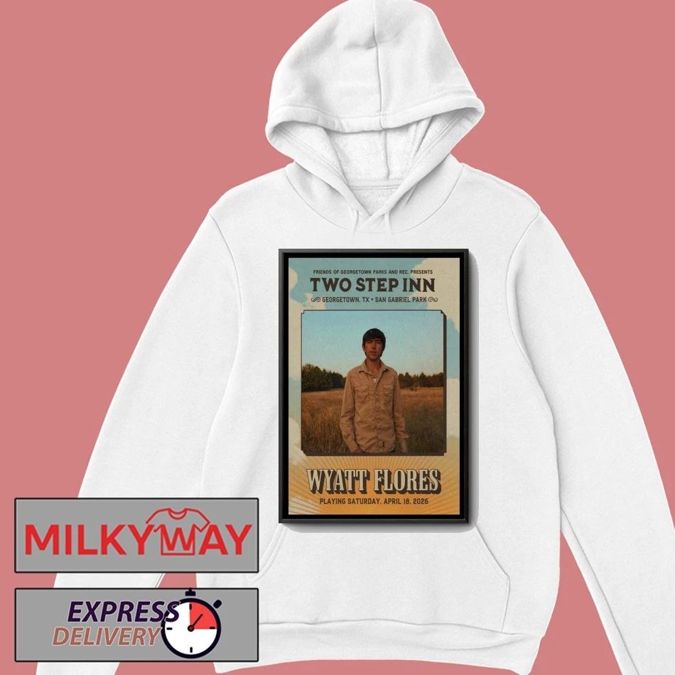Wyatt Flores Georgetown Concert Poster 2026 shirt Unisex , , , Long Sleeve Tee