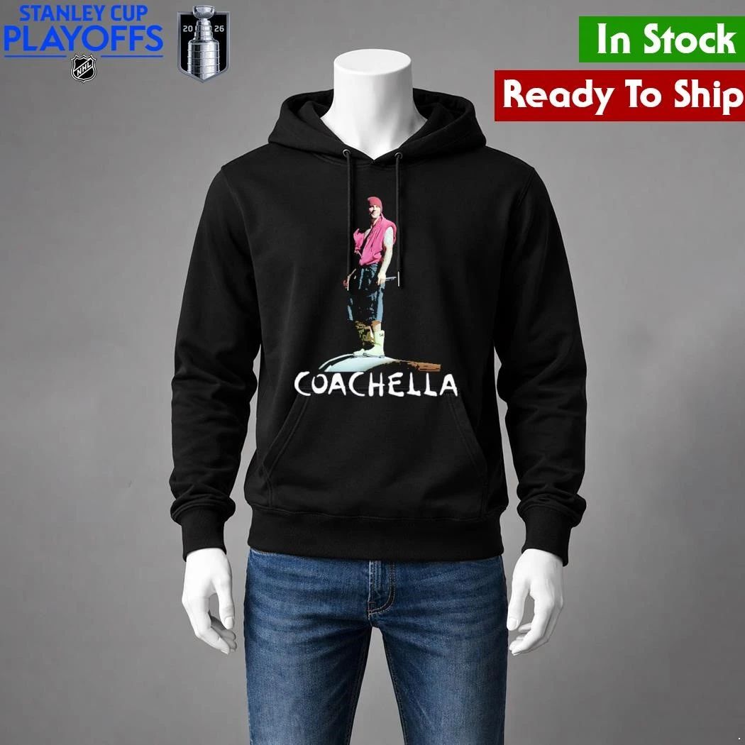 Justin Bieber Shining At Coachella 2026 Shirt Unisex , , , Long Sleeve Tee