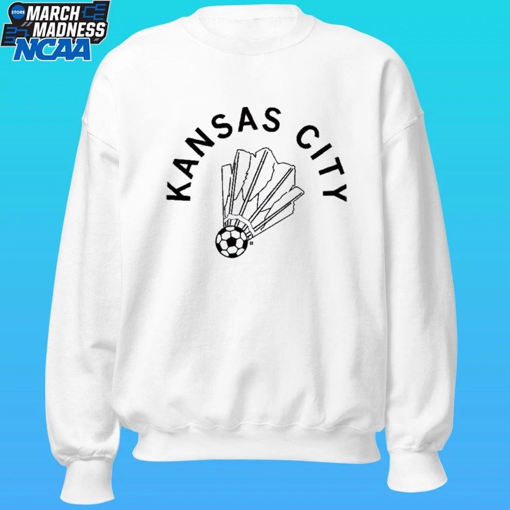 Kansas City Soccer Shuttlecock Shirt Unisex , , , Long Sleeve Tee