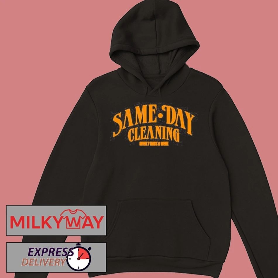 Sammy Virji Same Day Cleaning 2025 Shirt Unisex , , , Long Sleeve Tee