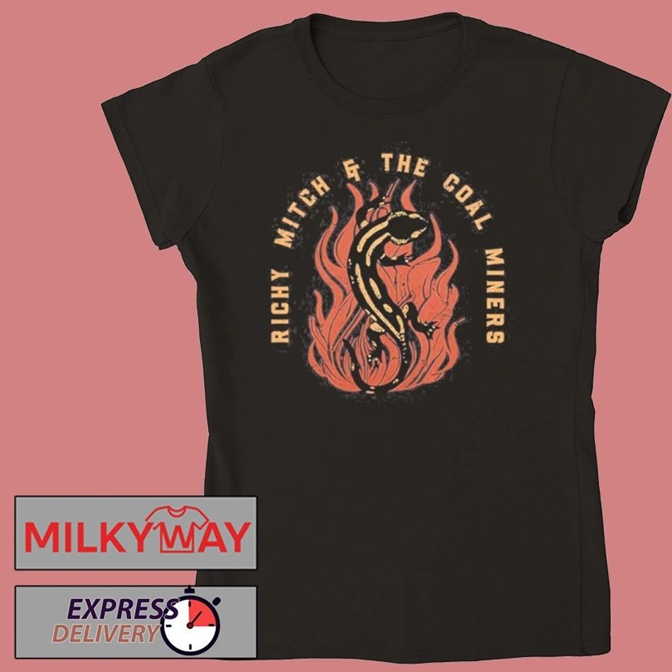 Richy Mitch & The Coal Miners Salamander Unisex , , , Long Sleeve Tee
