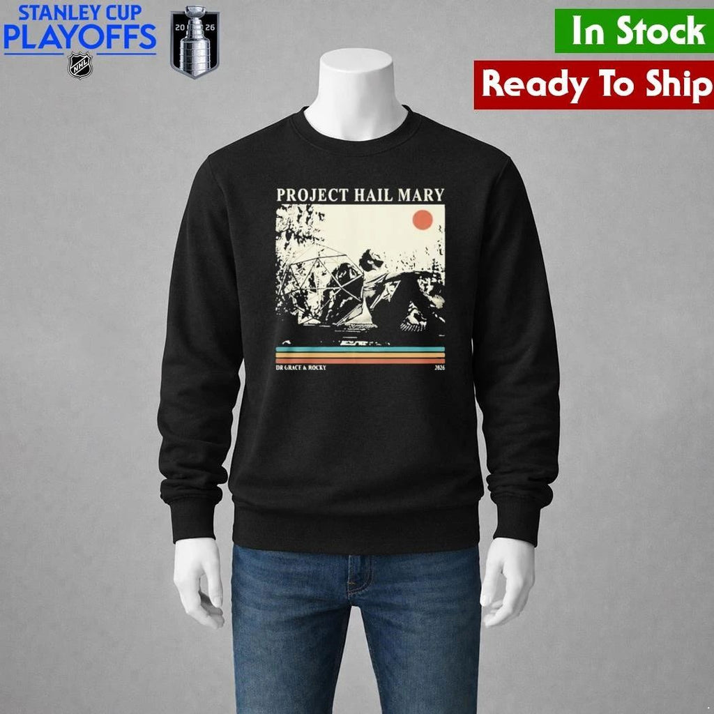 Project Hail Mary Dr Grace And Rocky Classic Movie Shirt Unisex , , , Long Sleeve Tee