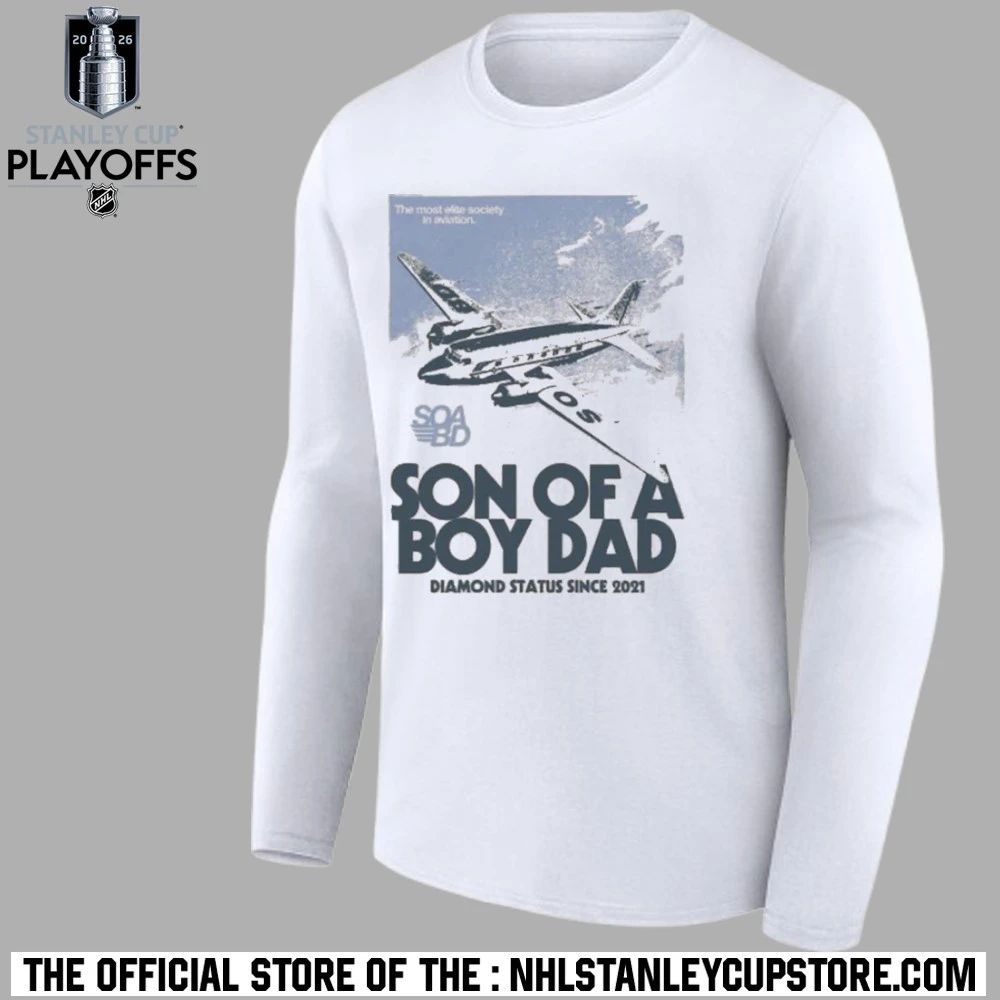 Soabd Airline Pocket Son Of A Boy Dad Fish Pocket Shirt Unisex , , , Long Sleeve Tee