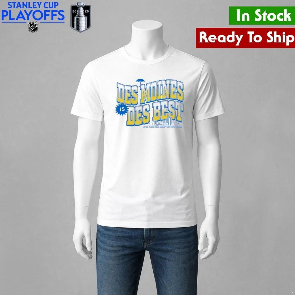 Des Moines Is Des Best Shirt Unisex , , , Long Sleeve Tee
