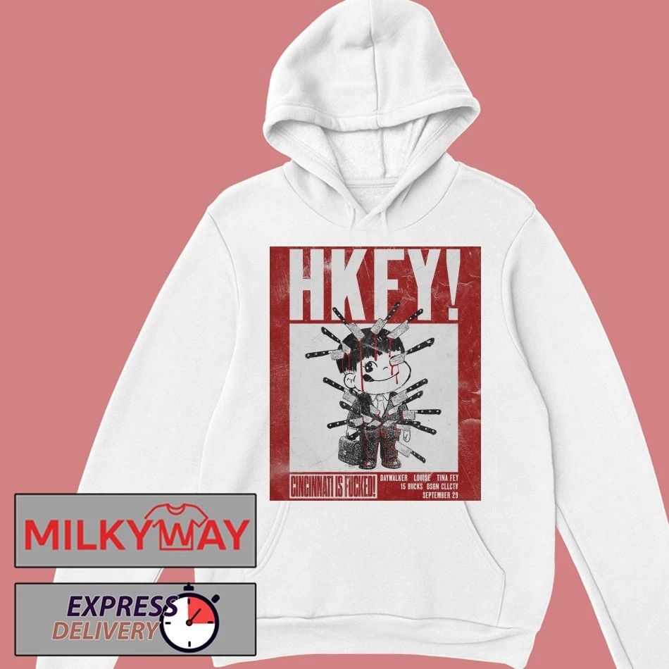 HKFY Hong Kong Fuck You Cincinnati Is Fucked September 29 2025 Cincinnati Ohio shirt Unisex , , , Long Sleeve Tee