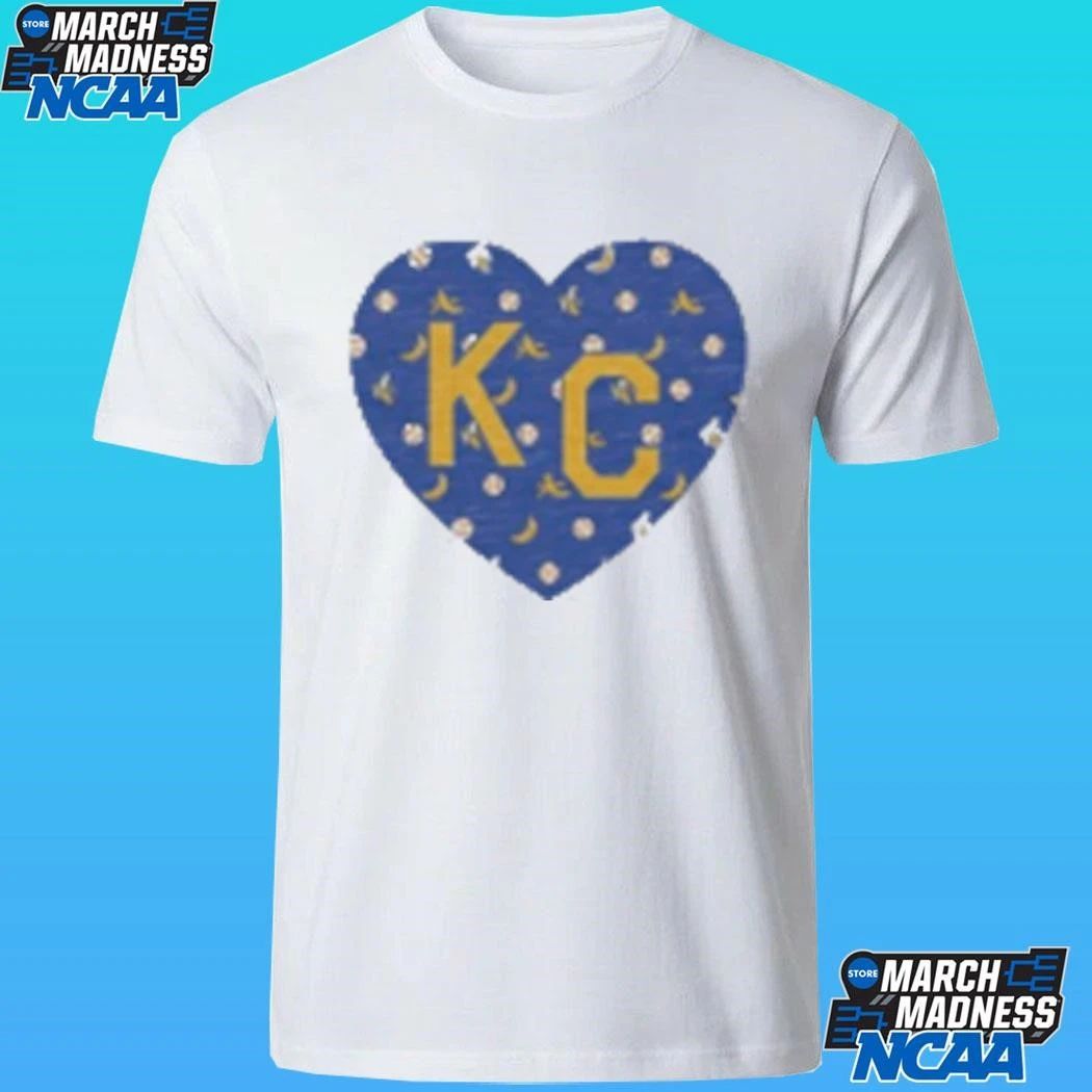 Banana Kansas City Heart Shirt Unisex , , , Long Sleeve Tee