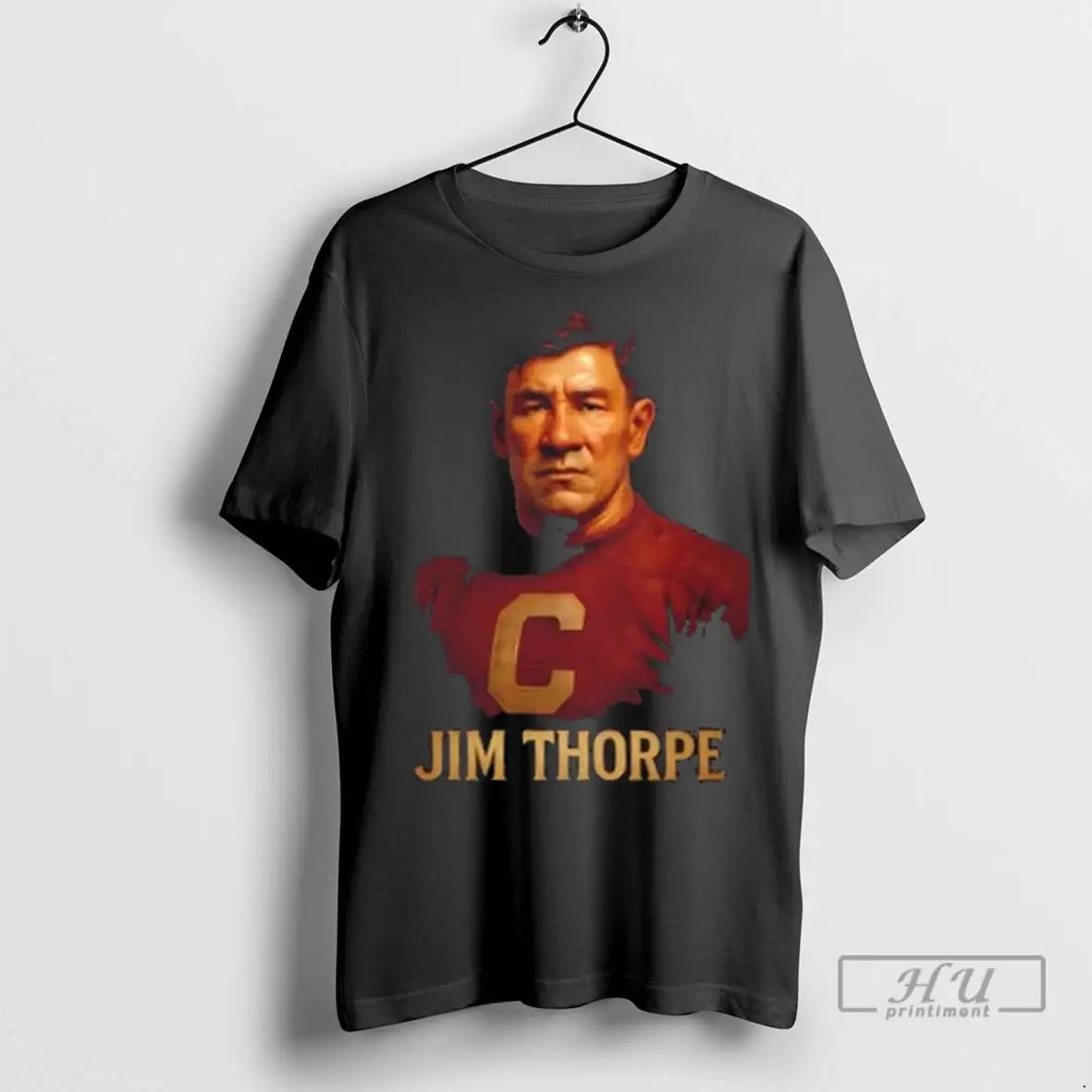 Trending Jim Thorpe Hyper Realistic Digital Art T Shirts Unisex , , , Long Sleeve Tee