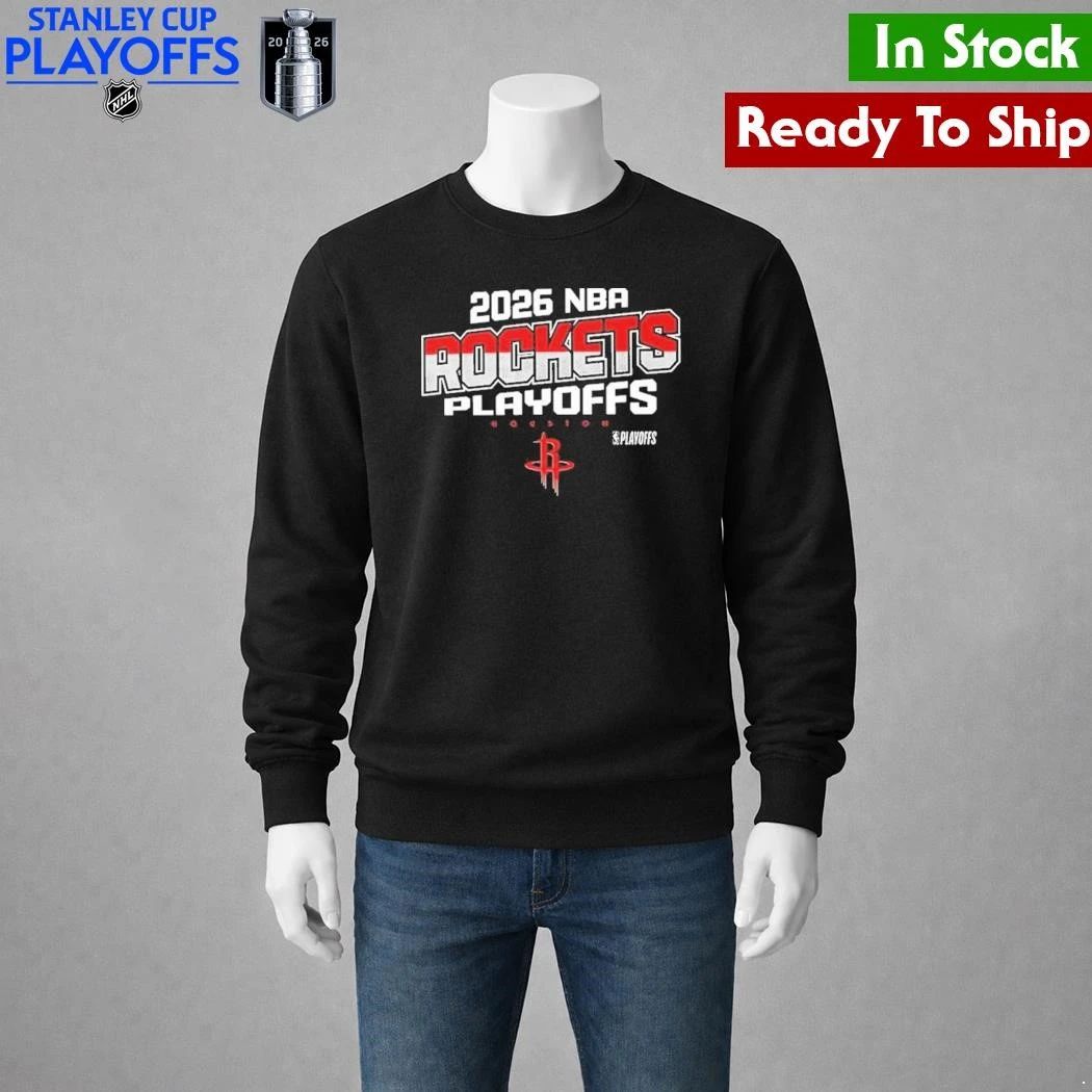 2026 NBA Playoffs Houston Rockets Basketball Shirt Unisex , , , Long Sleeve Tee