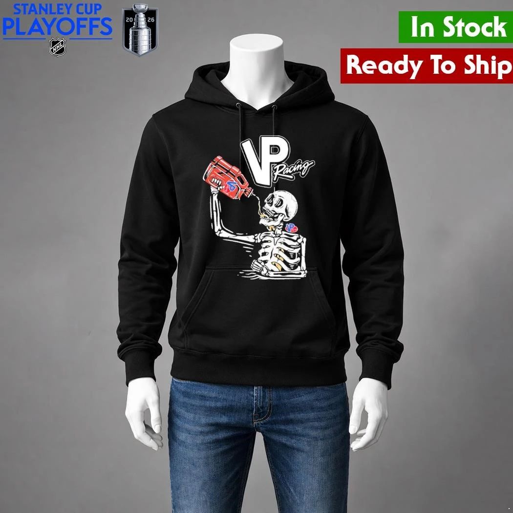 2026 Vp Racing Skeleton Shirt Unisex , , , Long Sleeve Tee