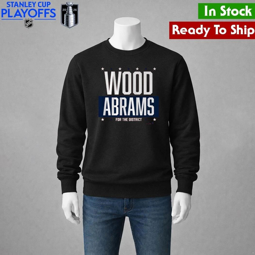 Wood-Abrams For The District Shirt Unisex , , , Long Sleeve Tee