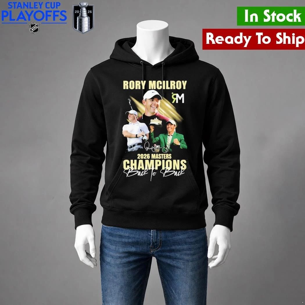 Rory McIlroy Champions Back To Back Master Golf Shirt Unisex , , , Long Sleeve Tee