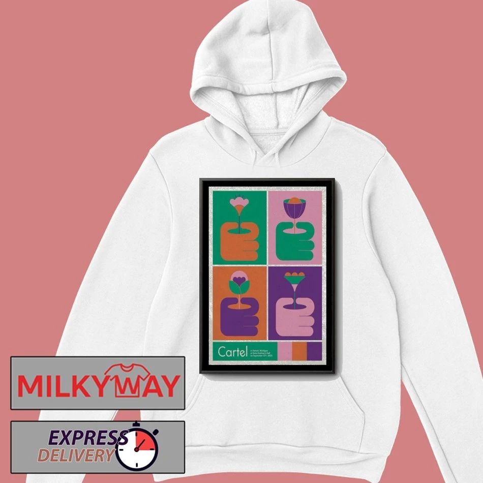 Poster Cartel Event Detroit, MI 09.23.2025 shirt Unisex , , , Long Sleeve Tee