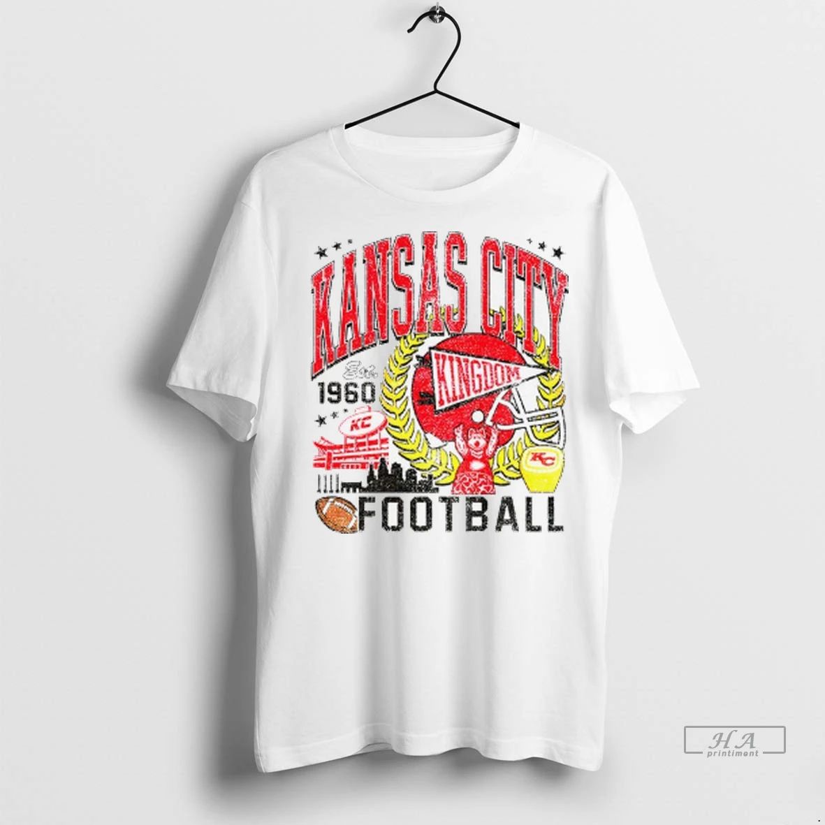 Trendy Officials Kansas City Chiefs Football Kingdom Est 1960 Shirt Sweater Unisex , , , Long Sleeve Tee